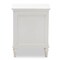 Baxton Studio Venezia French-Inspired Rustic Whitewash Wood 3-Drawer Nightstand 138-7698 - alternate 9